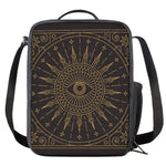 Sun All Seeing Eye Print Crossbody Lunch Bag