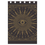 Sun All Seeing Eye Print Curtain