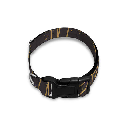 Sun All Seeing Eye Print Dog Collar