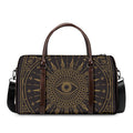 Sun All Seeing Eye Print Duffel Bag