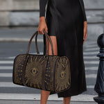 Sun All Seeing Eye Print Duffle Bag