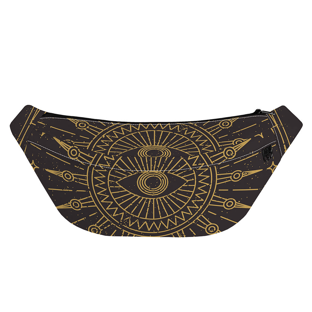 Sun All Seeing Eye Print Fanny Pack