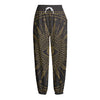 Sun All Seeing Eye Print Fleece Lined Knit Pants