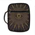 Sun All Seeing Eye Print Front Pocket Bible Bag