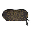 Sun All Seeing Eye Print Glasses Case