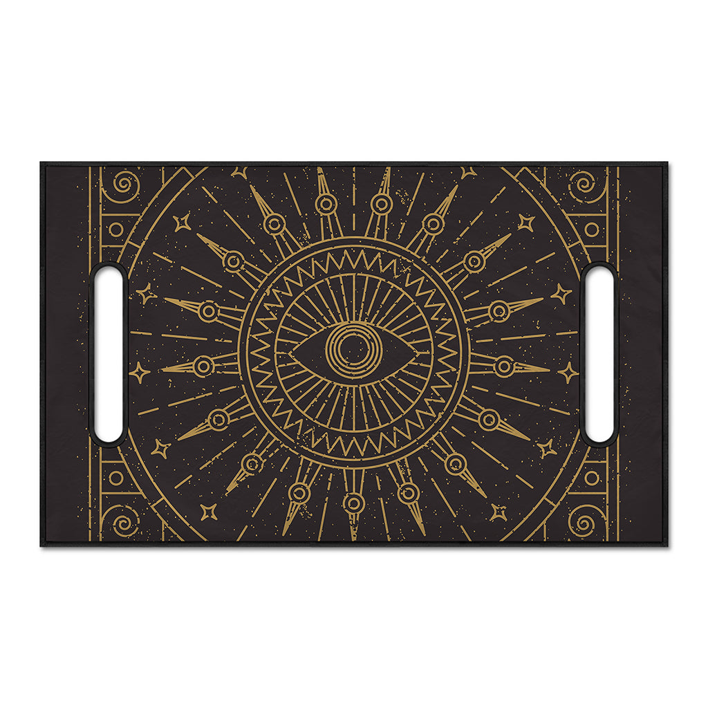 Sun All Seeing Eye Print Golf Cart Seat Cover