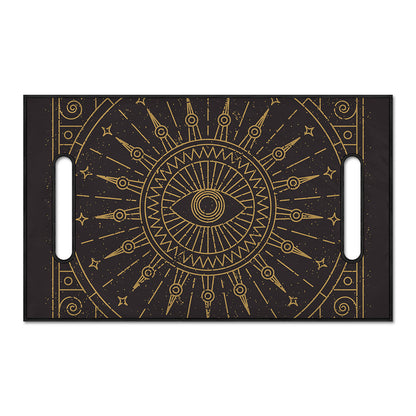 Sun All Seeing Eye Print Golf Cart Seat Cover