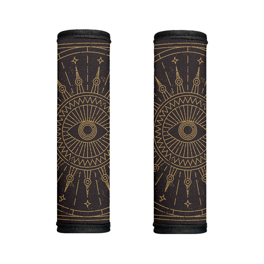 Sun All Seeing Eye Print Handle Covers