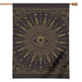 Sun All Seeing Eye Print House Flag