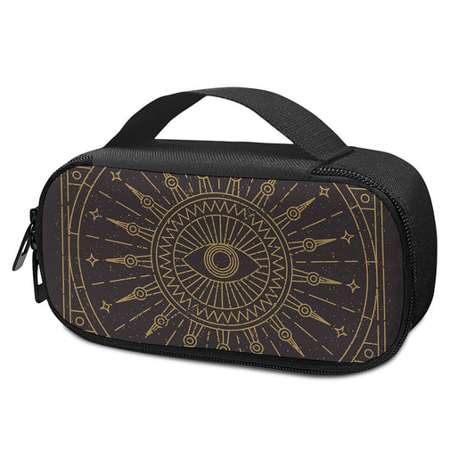 Sun All Seeing Eye Print Insulin Cooler Travel Case