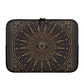Sun All Seeing Eye Print Laptop Sleeve