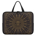 Sun All Seeing Eye Print Laptop Sleeve With Handle