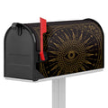Sun All Seeing Eye Print Mailbox Cover