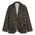 Sun All Seeing Eye Print Men's Blazer