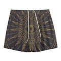 Sun All Seeing Eye Print Mesh Shorts