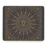 Sun All Seeing Eye Print Mouse Pad