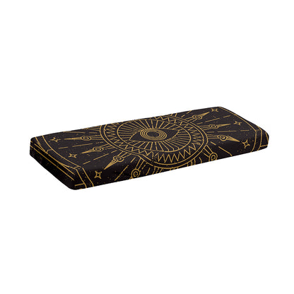 Sun All Seeing Eye Print Piano Keyboard Cover