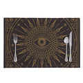 Sun All Seeing Eye Print Placemat