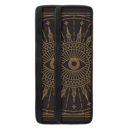 Sun All Seeing Eye Print Refrigerator Handle Covers