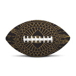Sun All Seeing Eye Print Rugby Ball