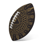 Sun All Seeing Eye Print Rugby Ball