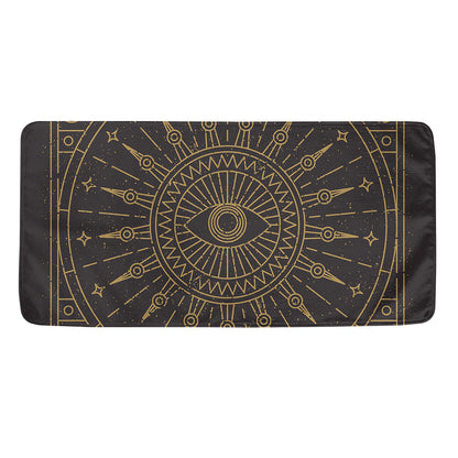 Sun All Seeing Eye Print Towel