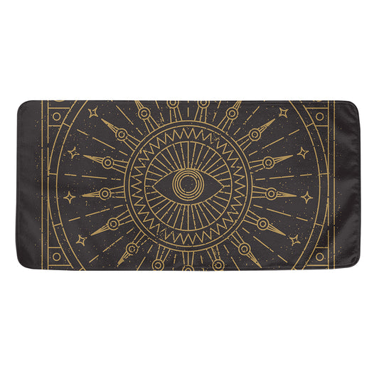 Sun All Seeing Eye Print Towel