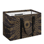 Sun All Seeing Eye Print Utility Tote Bag