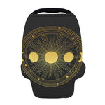 Sun And Moon Phase Print Baby Seat Cover