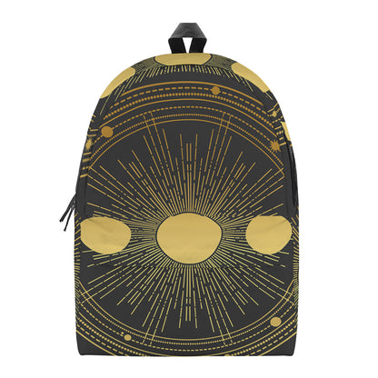 Sun And Moon Phase Print Backpack