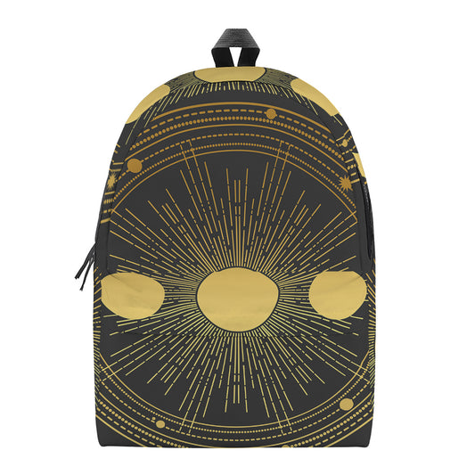 Sun And Moon Phase Print Backpack