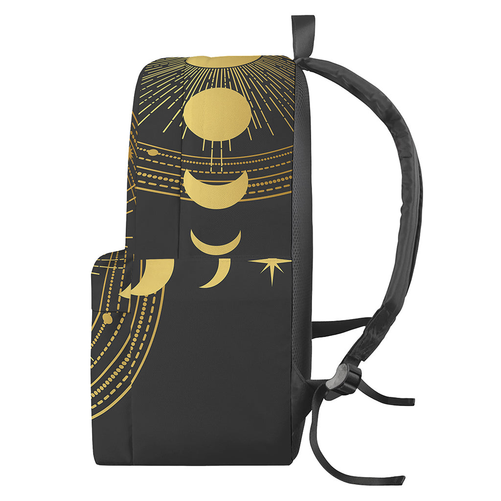 Sun And Moon Phase Print Backpack