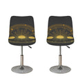 Sun And Moon Phase Print Bar Stool Covers