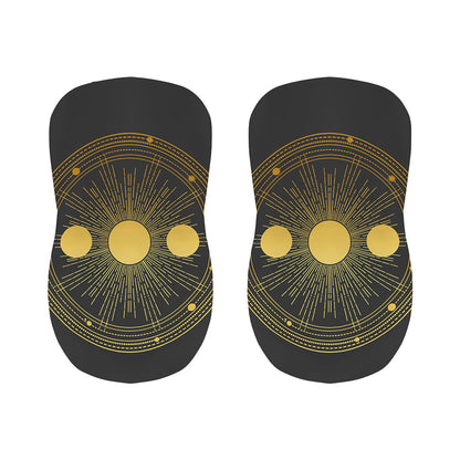 Sun And Moon Phase Print Bar Stool Covers