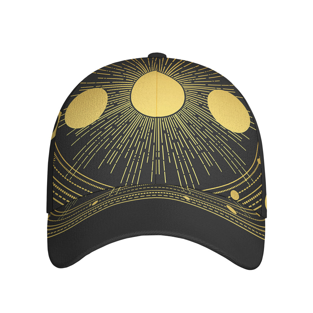 Sun And Moon Phase Print Baseball Cap