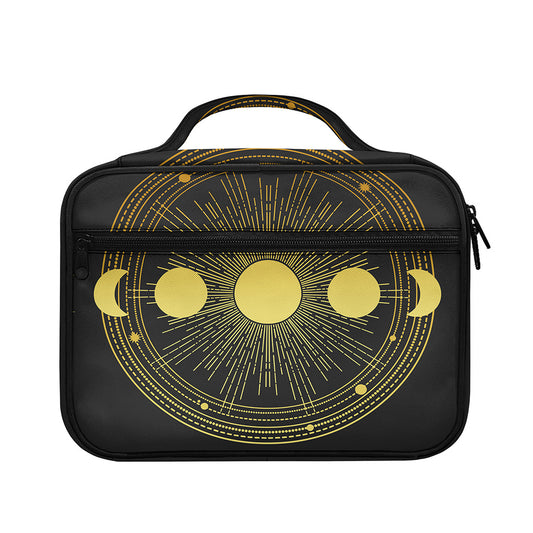 Sun And Moon Phase Print Briefcase Bible Bag