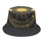 Sun And Moon Phase Print Bucket Hat