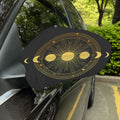 Sun And Moon Phase Print Car Side Mirror Covers