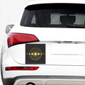 Sun And Moon Phase Print Car Sticker