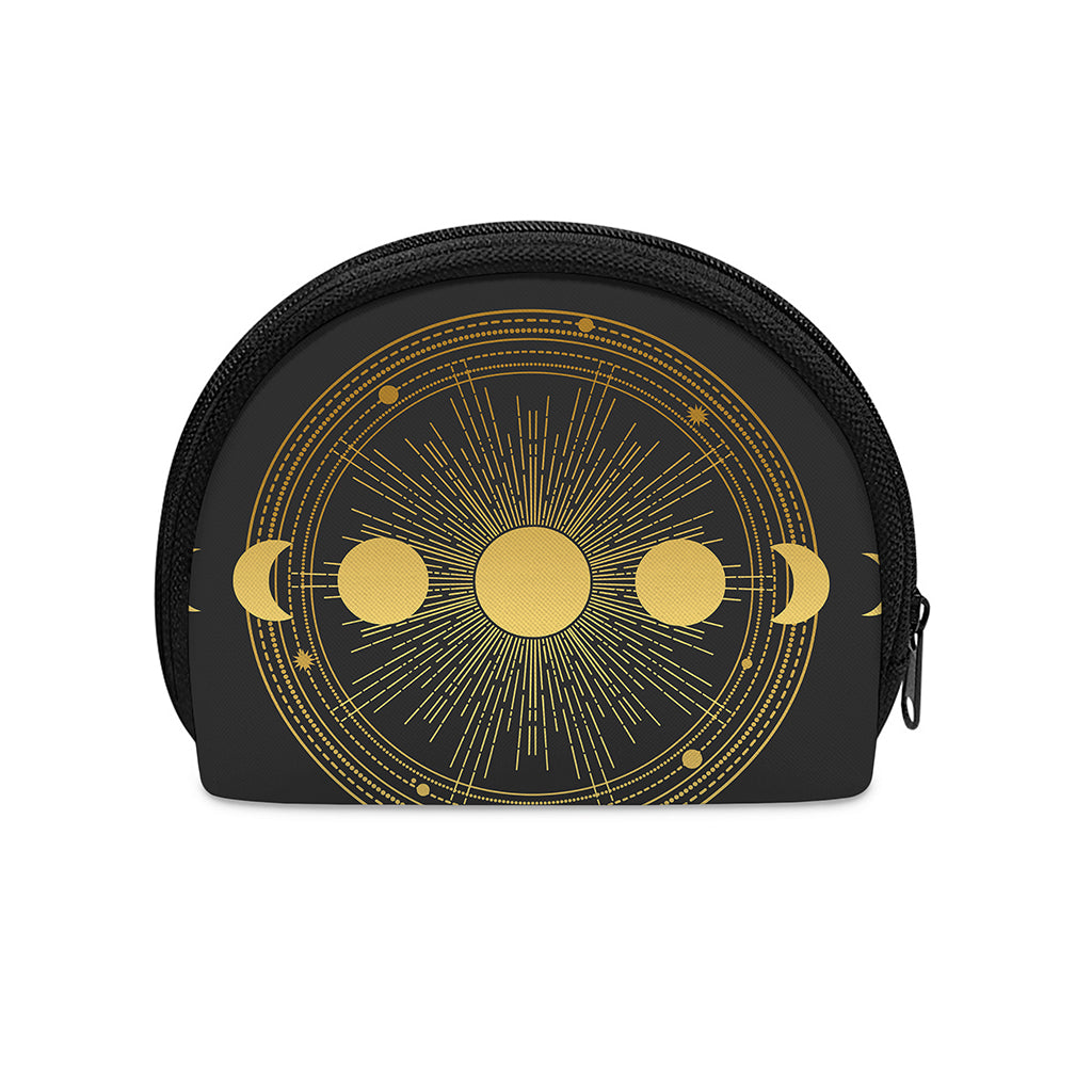 Sun And Moon Phase Print Coin Purse
