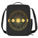 Sun And Moon Phase Print Crossbody Lunch Bag