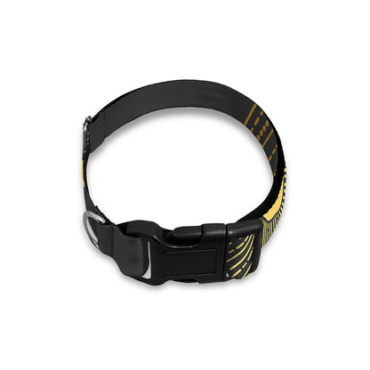 Sun And Moon Phase Print Dog Collar