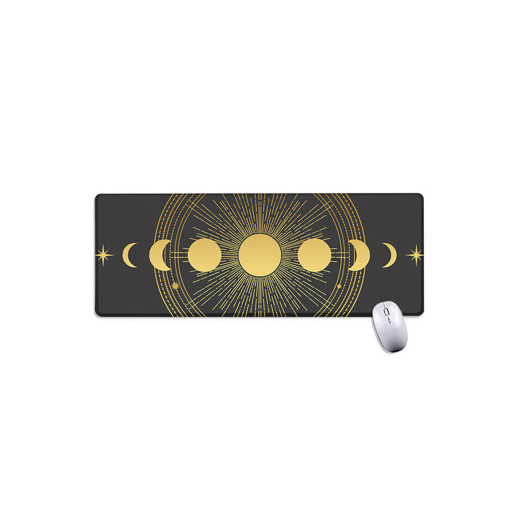 Sun And Moon Phase Print Extended Mouse Pad