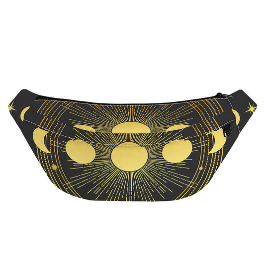 Sun And Moon Phase Print Fanny Pack