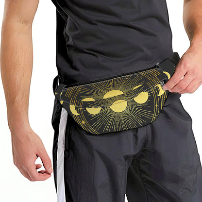Sun And Moon Phase Print Fanny Pack