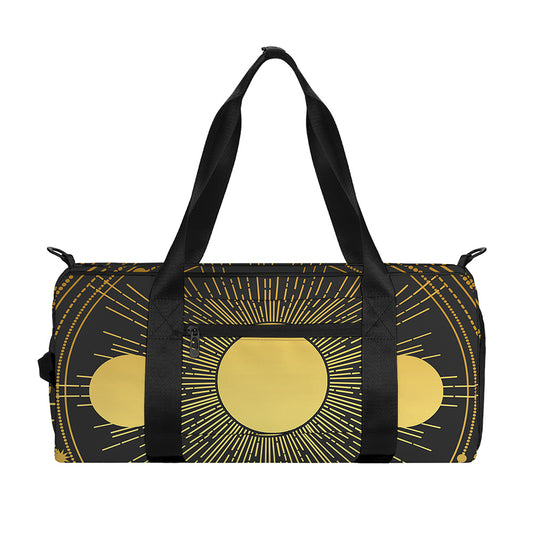 Sun And Moon Phase Print Gym Bag