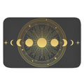 Sun And Moon Phase Print Indoor Door Mat