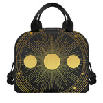 Sun And Moon Phase Print Insulated Lunch Bag