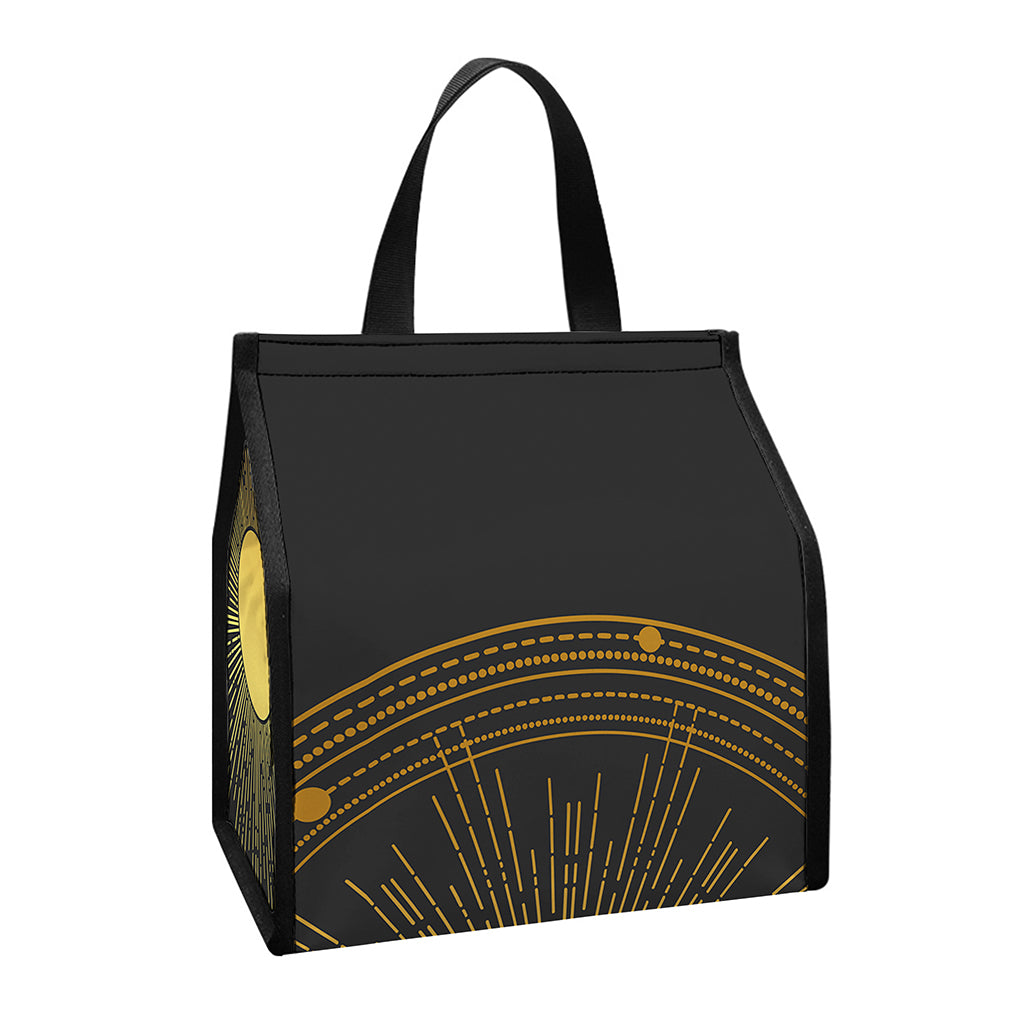 Sun And Moon Phase Print Insulated Lunch Tote