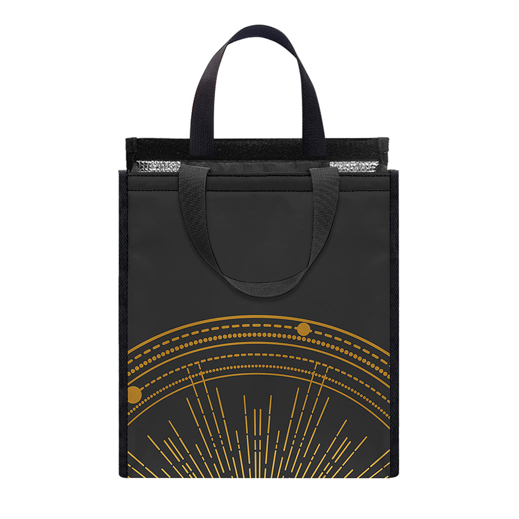 Sun And Moon Phase Print Insulated Lunch Tote